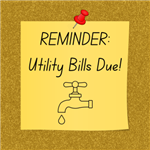 Water Bill Due Date Reminder
