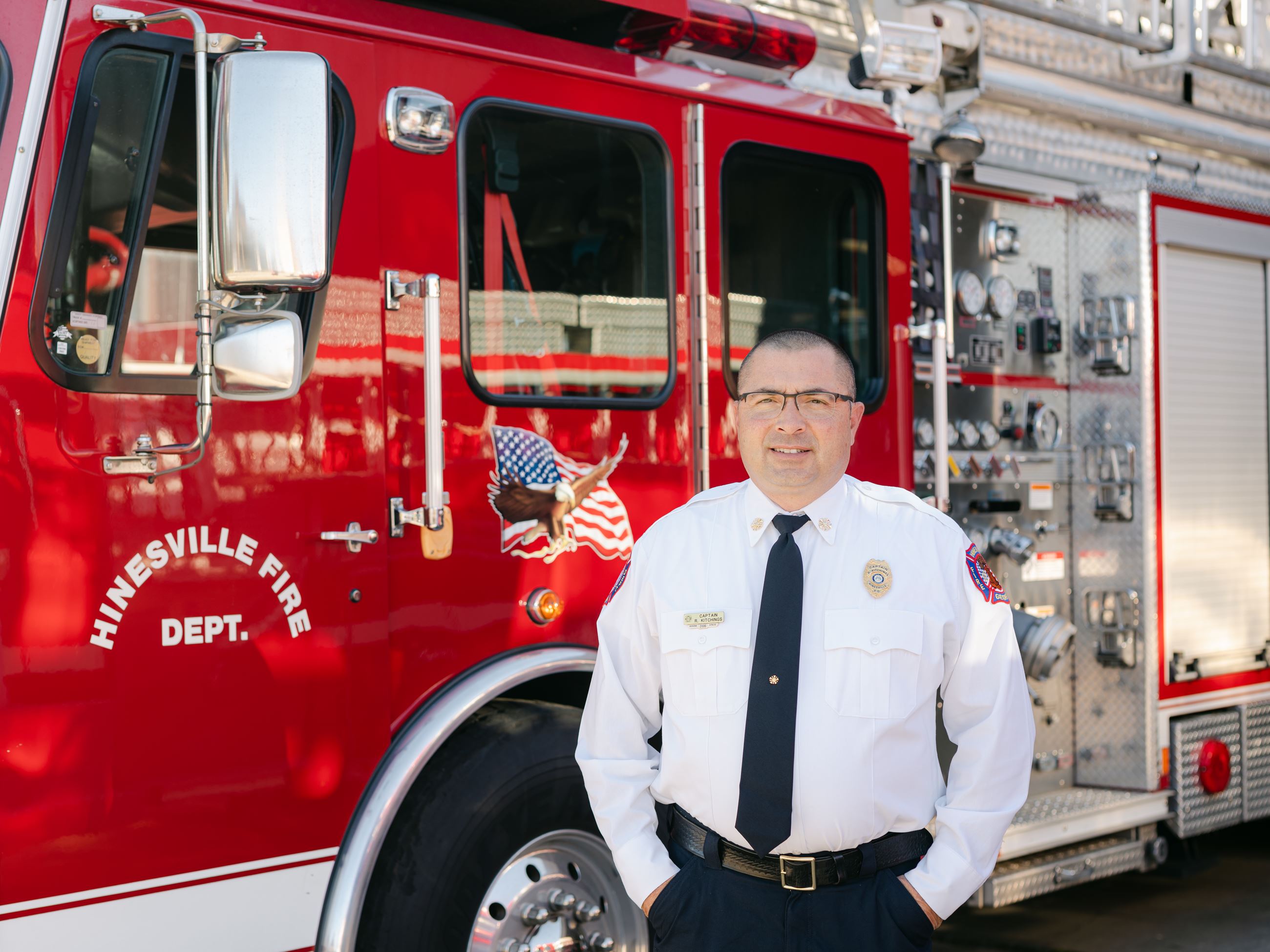 Robert Kitchings Hinesville Fire Chief