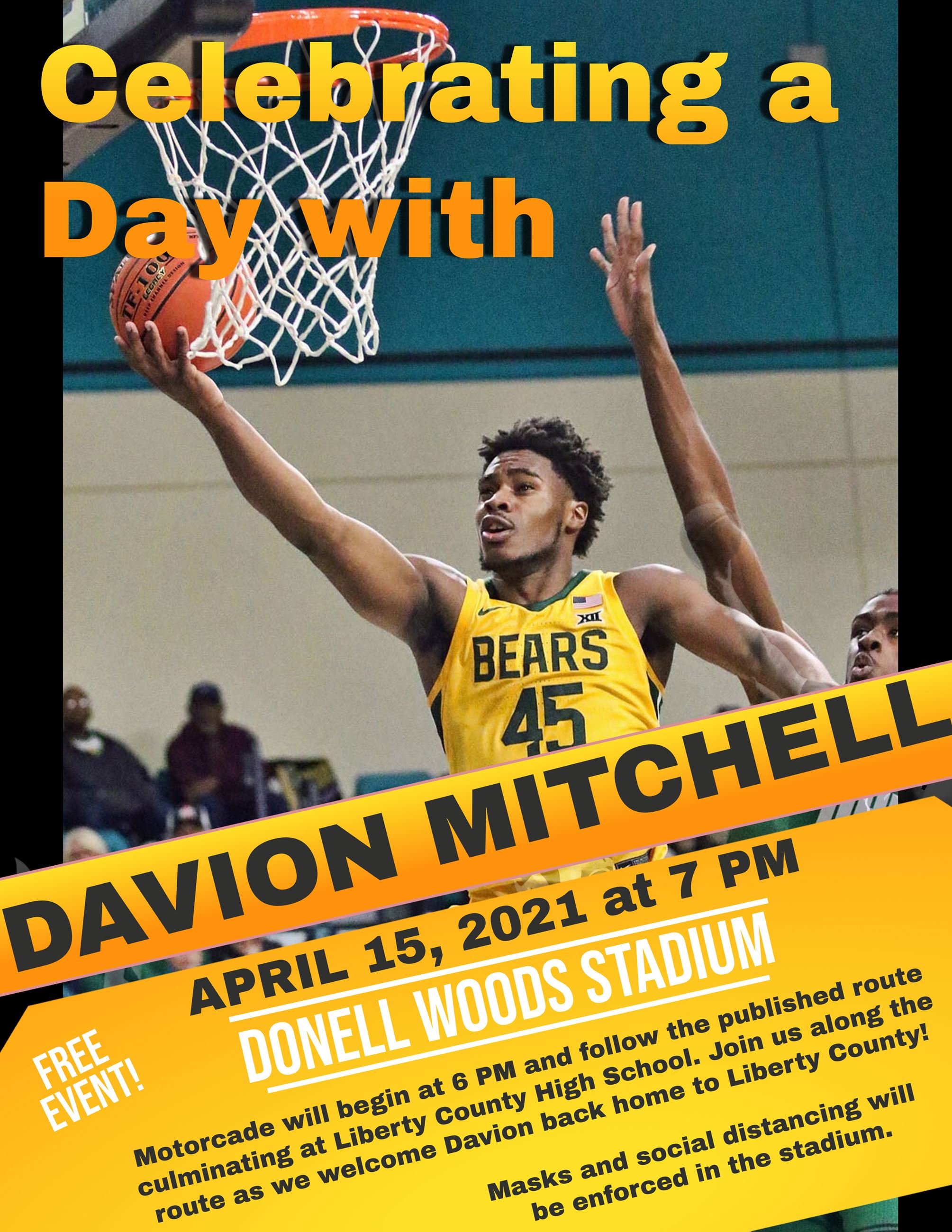 Davion Mitchell Celebration
