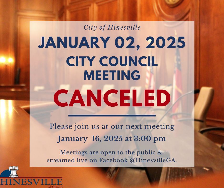 Hinesville City Council Meeting