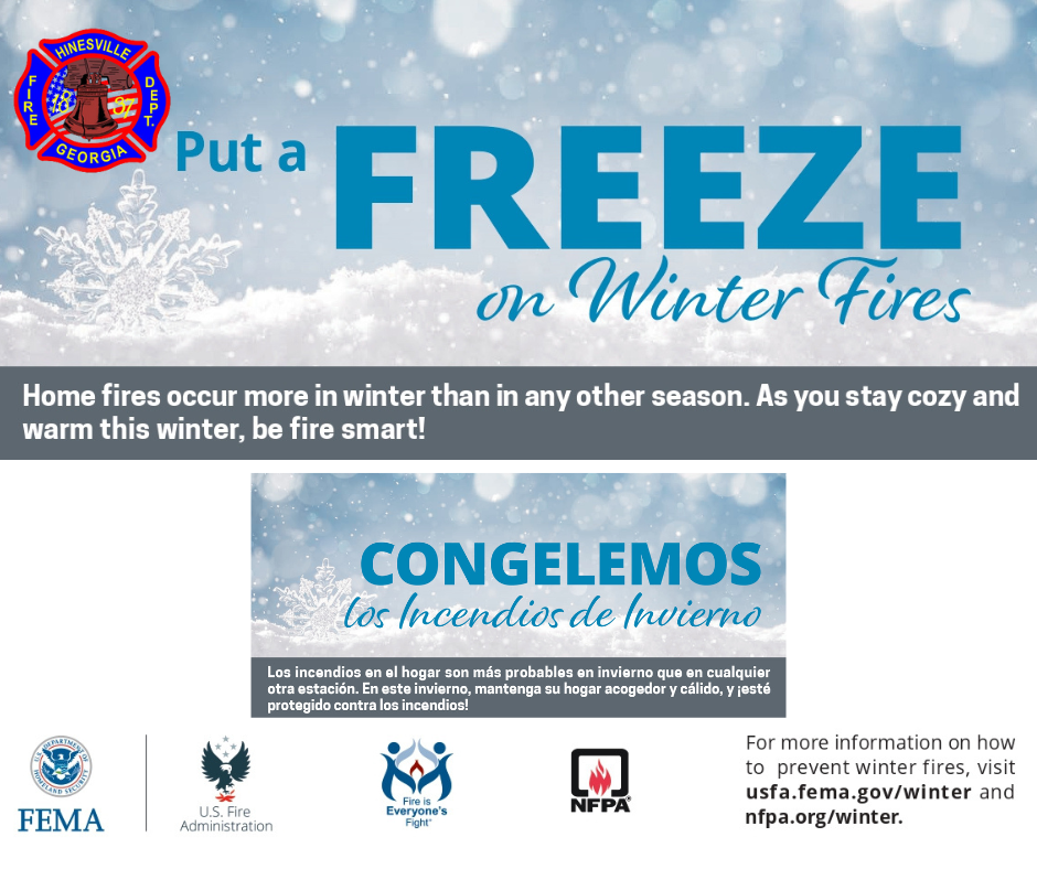 HFD Winter Fire Safety 2025